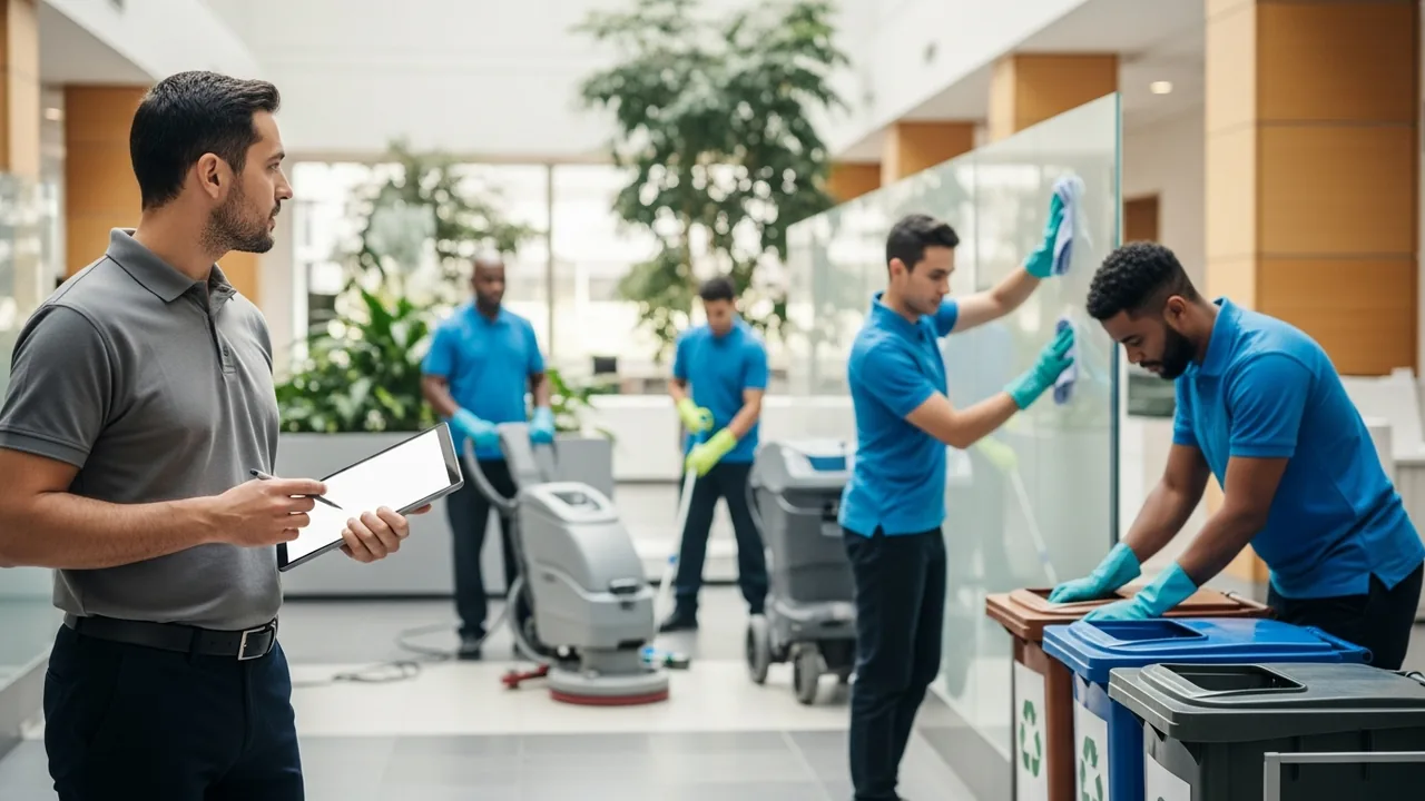 COORDINACIÓN DE EQUIPOS DE LIMPIEZA